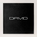 Your Name | Cool Stylised Customisable Text Jigsaw Puzzle<br><div class="desc">Editable name or word of your choosing.</div>