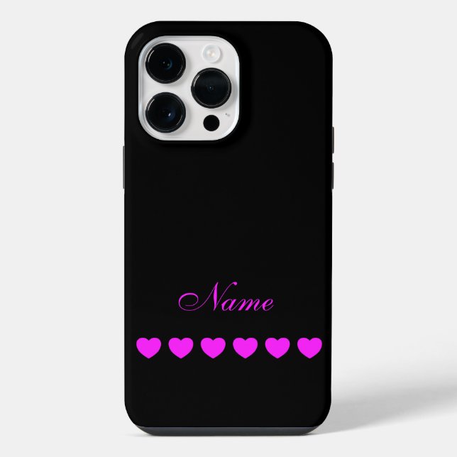 Your Name, custom template iPhone Case (Back)