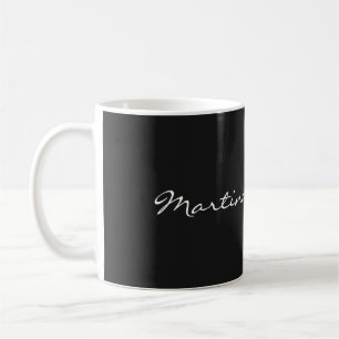 Your Name Elegant Script Unique Person Feminine Coffee Mug