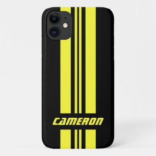 Your Name Fully Custom Colours Racing Stripes 1 Case-Mate iPhone Case