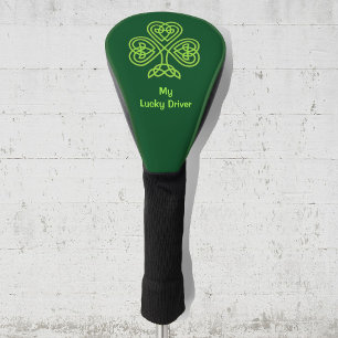 YOUR NAME Golf Cover Lucky Driver Personalise