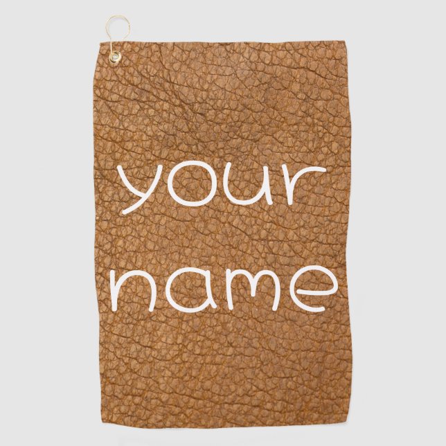 your name golf towel (Front)