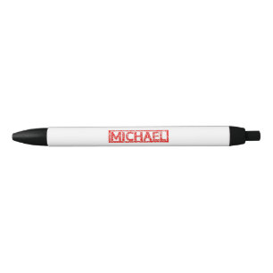 Your Name Here! Black Ink Pen
