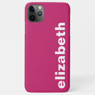Your Name Hot Pink Case-Mate iPhone Case