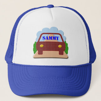 Your name in Car window-hat Trucker Hat