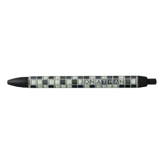 Your Name In Crossword Black Ink Pen