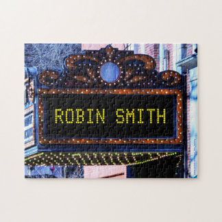 YOUR NAME IN LIGHTS! JIGSAW PUZZLE