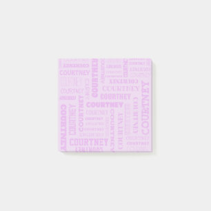 Your Name is All Over These Post-it Notes