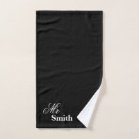 Your Name Mr Smith White Typography Black