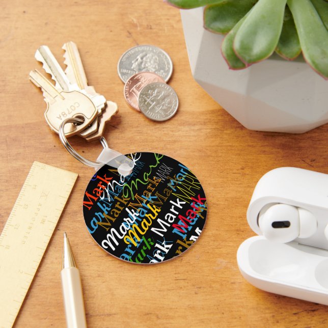 your name / my name custom key ring (Desk)