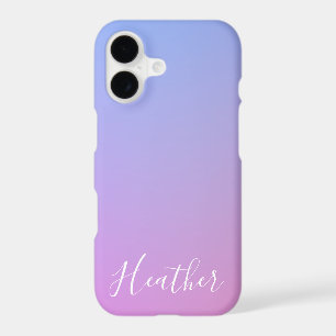 Your Name or Word Purple Pink & Blue Gradient