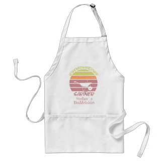 your name personalizable design gardener standard apron