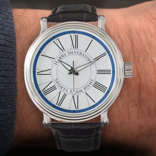 Your Name plus Sports Team Name Watch (Creator Uploaded)