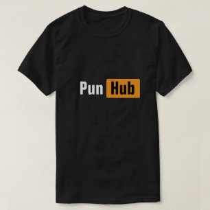 Your Name Pun Hub Meme Design T-Shirt
