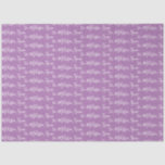 Your Name Purple Tissue Paper<br><div class="desc">Wrap your gifts with unique,  custom personality with Your Name Tissue Paper.</div>