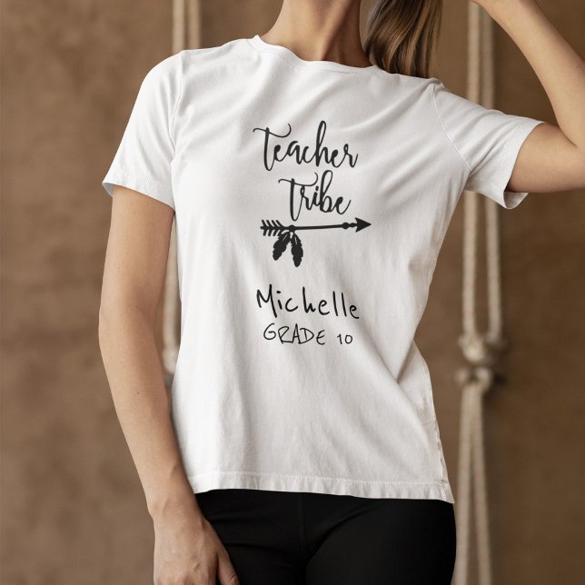 Your name student teacher tribe tribal script T-Shirt (Creator Uploaded)