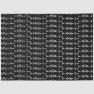 Your Name Tissue Paper