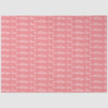 Your Name  Tissue Paper- Pink Tissue Paper<br><div class="desc">Wrap your gifts with unique,  custom personality with Your Name Tissue Paper.</div>