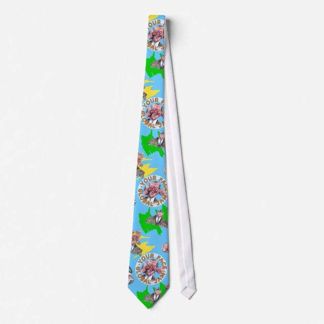 Your Necktie should highlight "Your Face" (Front)