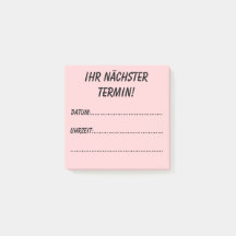 Your next appointment!