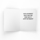 YOUR NEXT ASSIGNMENT IS **ENJOY YOUR RETIREMENT**