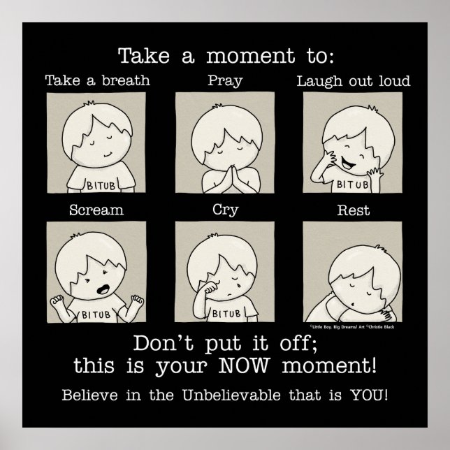 Your NOW Moment Poster (Front)