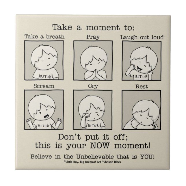 Your NOW Moment Tile (Front)