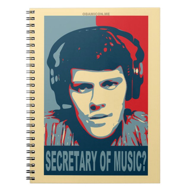 Your Obamicon.Me Spiral Notebook (Front)