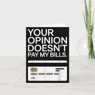 Your Onion Doesn't Pay My Bills Success Hustle Mot Card