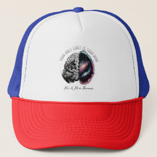 Your Only Limit is Your Mind: Motivational Quote t Trucker Hat