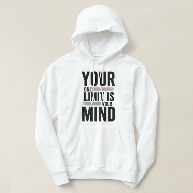 Your Only Limit Is Your Mind Motivational Tee (Design Front)