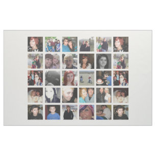 Your Own 30 Pic Fabric Instagram Photo Collage
