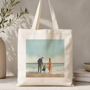 Your Own Artwork   Upload Your Painting Drawing Tote Bag