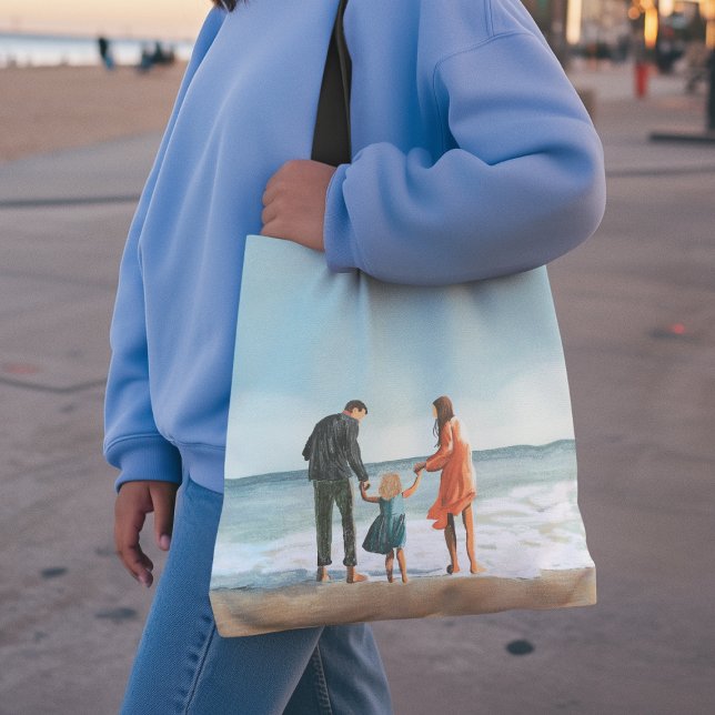 Your Own Artwork | Upload Your Painting Drawing Tote Bag (Creator Uploaded)