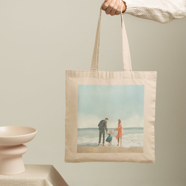 Your Own Artwork | Upload Your Painting Drawing Tote Bag (Creator Uploaded)