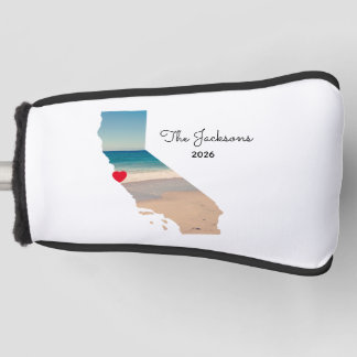 Your Own California Vacation Photo Golf Head Cover