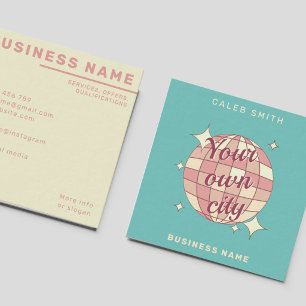 Your own city customisable Business Card
