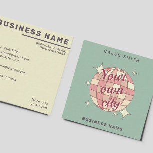 Your own city customisable modern Business Card