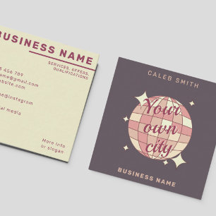 Your own city customisable modern Business Card