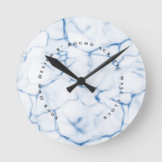 Your Own Creation 8" Round Acrylic Wall Clock