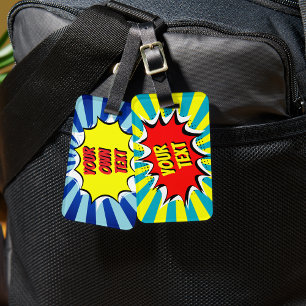 Your own custom comic Luggage Tag