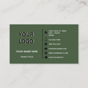 Your Own Design Promotional Business Card