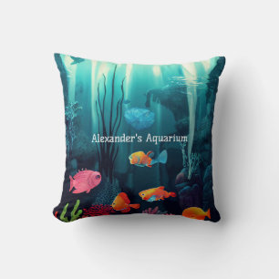 Your Own Exotic Fish Tank Aquarium Cushion