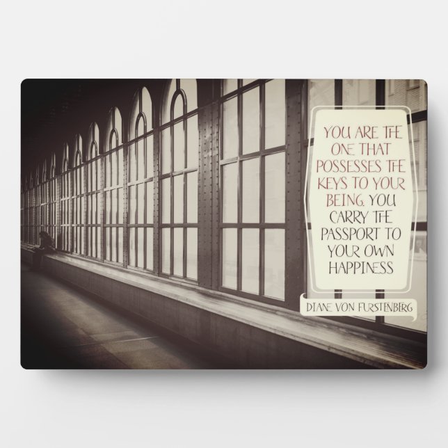 Your Own Happiness Plaque (Front)