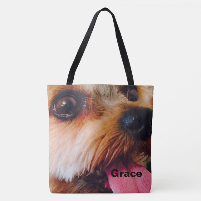 Your Own Image Here Personalised Pooch Photo Tote Bag (Front)