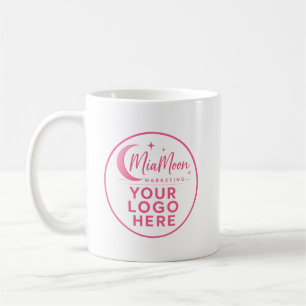 YOUR OWN LOGO COFFEE MUG (Personalise it)