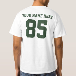 Your Own Numbers and Name T-Shirt