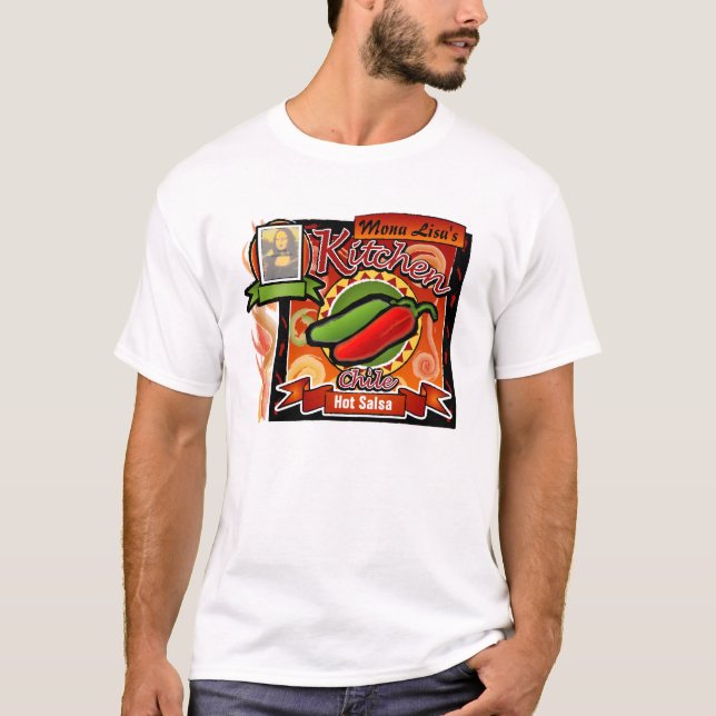 Your own personal chile label t-shirt (Front)