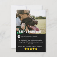 Your Own Personalised Movie Poster Card