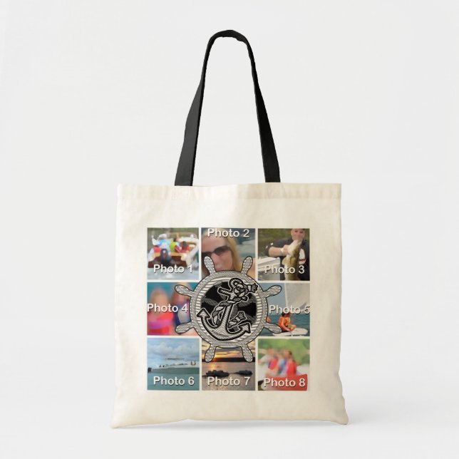 Your Own Personalised Nautical Bag 8 images (Front)